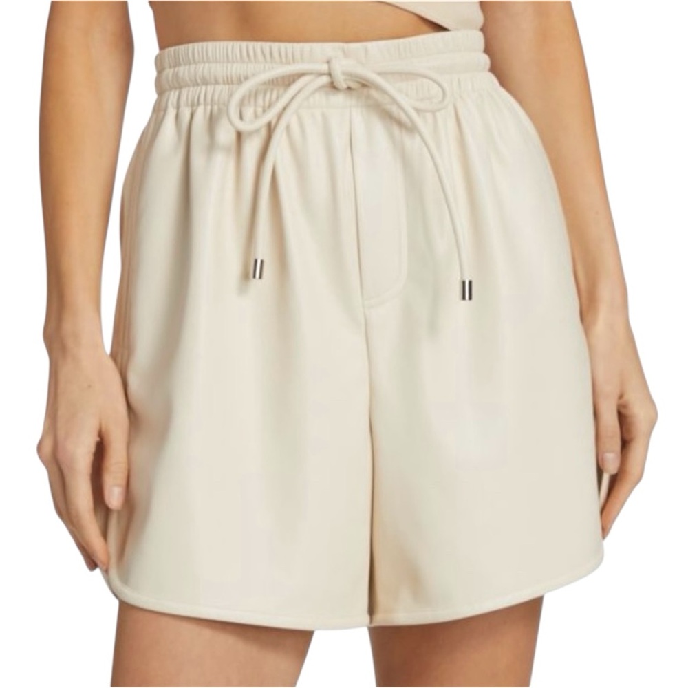 NWT A.L.C. Glace Ryder Faux Leather Shorts - Sz XS
